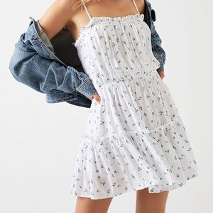 LA Hearts Ruffle Swing Dress